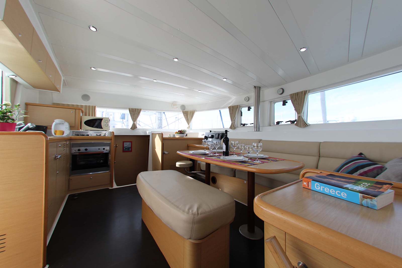 Saloon with Seperate Galley
